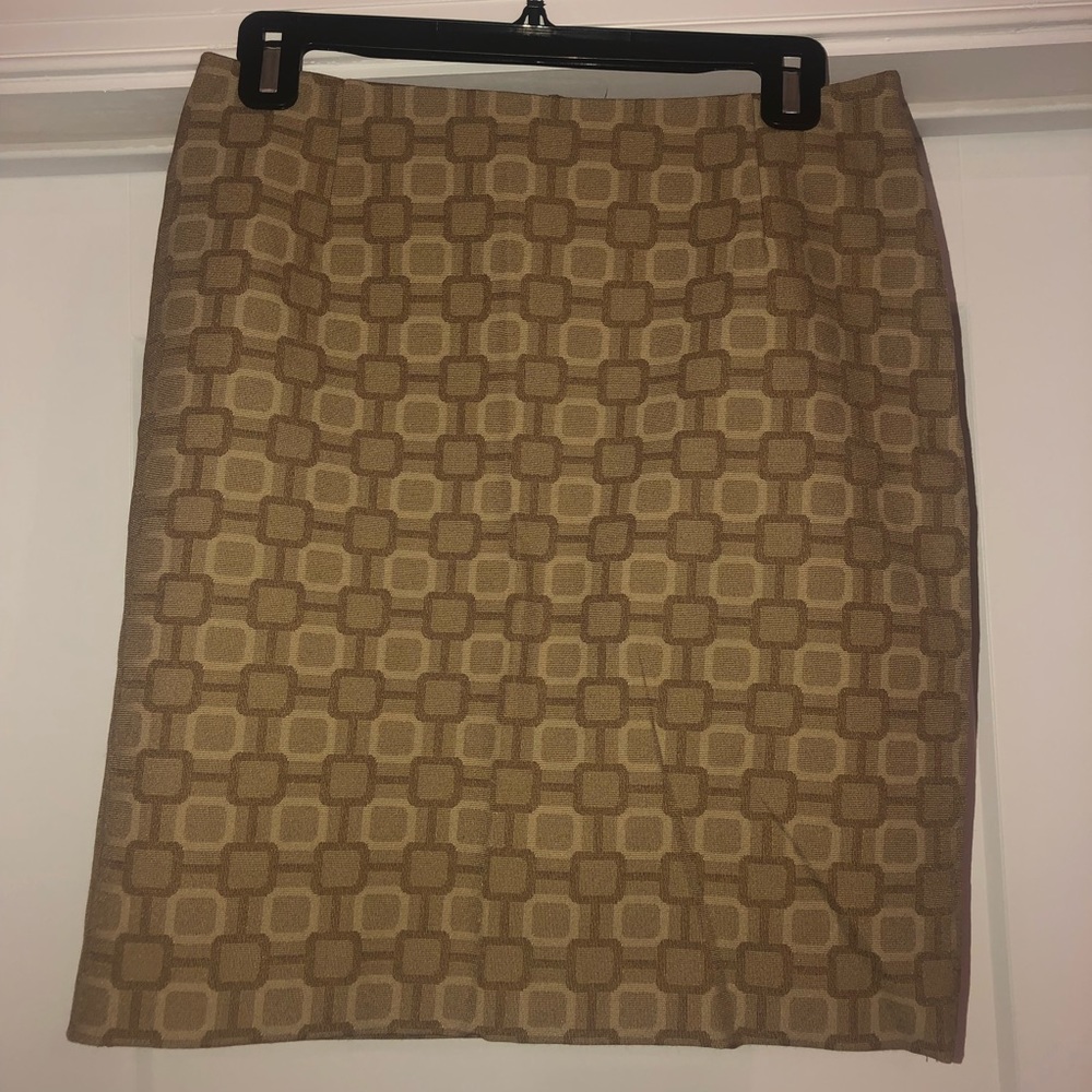 Tahari midi skirt
